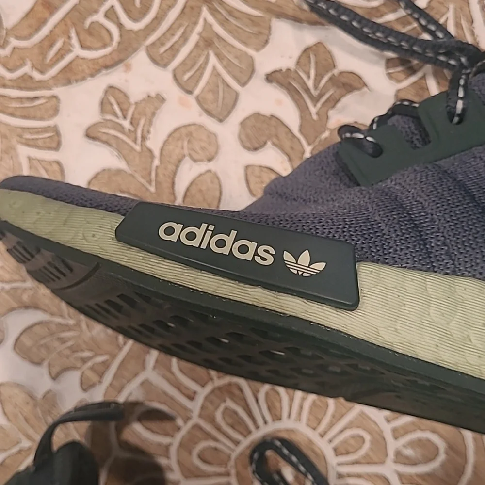 Adidas NMD_1 STLT Primeknit Running Shoe. Linen Green Men's Size 9.5. - Picture 4 of 10